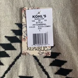 Pink Republic Sweaters New Pink Republic Aztec Design Open